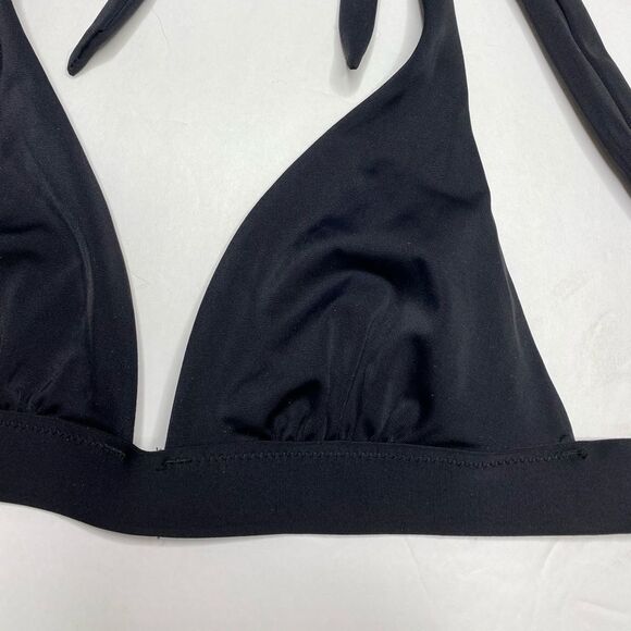 Victoria's Secret Triangle Bikini Top Black - Picture 2 of 5